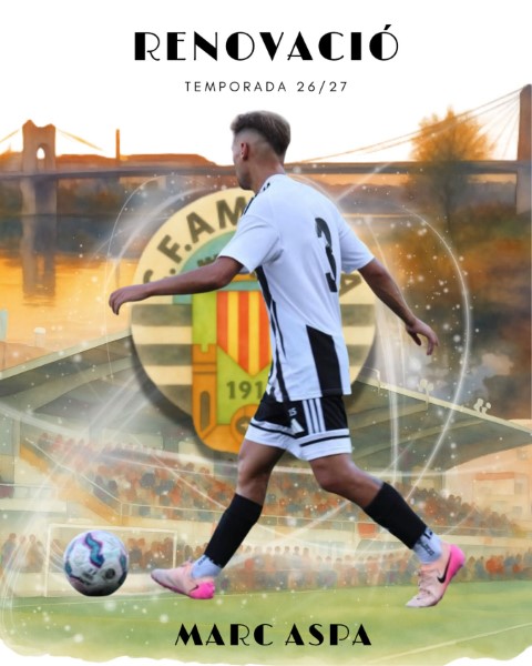 RENOVACI� Temporada 2026-2027: MARC ASPA: lateral